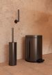 Πιγκάλ Επιτοίχιο W80xD100xH410mm Gun Metal Gloss Verdi 0901550 