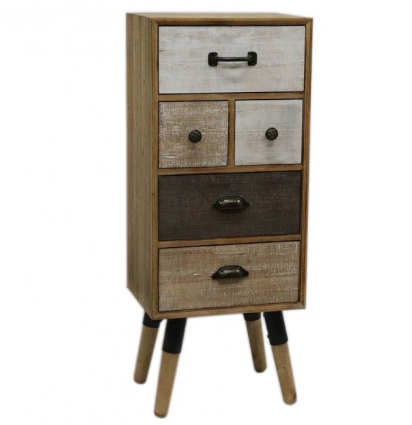 Έπιπλο Κομό 40x32x99cm με Ποδαράκια Etoile BB-255