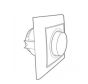 Dimmer για Λάμπες Led  200 watt A/R  Aller  Retοur Χωνευτό Λευκό Multi 0001