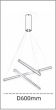 SE LED 30 BEATRICE BLACK PENDANT 60x60x150cm 30W IP20 3CCT WITH MEMORY 2 YEARS WARRANTY Α1 HOMELIGHTING 77-50606
