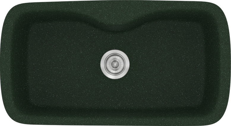 Sanitec Νεροχύτης 321 Classic 83×51 321-19-Granite-Green