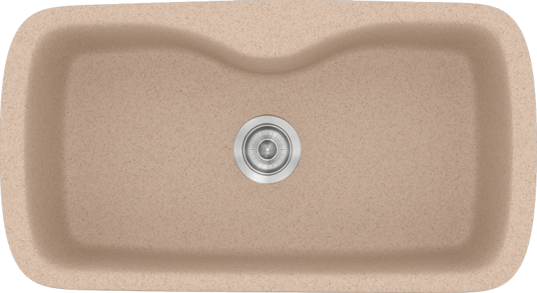 Sanitec Νεροχύτης 321 Classic 83×51 321-21-Granite-Sand