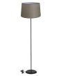 HFLB-06 ΚΩΝ.Φ40 FLOOR LAMP BLACK-ΑΜΜΟΥ ΔΑΠΕΔΟΥ ΜΕ ΑΜΠΑΖΟΥΡ Φ40 ΚΩΝΙΚΟ Heronia 14-0405