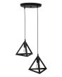 GIZA/2 BLACK PENDEL 2L ΚΡΕΜΑΣΤΟ PLASTIC Heronia 35-0094