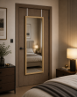 Κρεμαστός Καθρέπτης για Πόρτα από MDF 34x94cm Natural MRShome DF-0036001