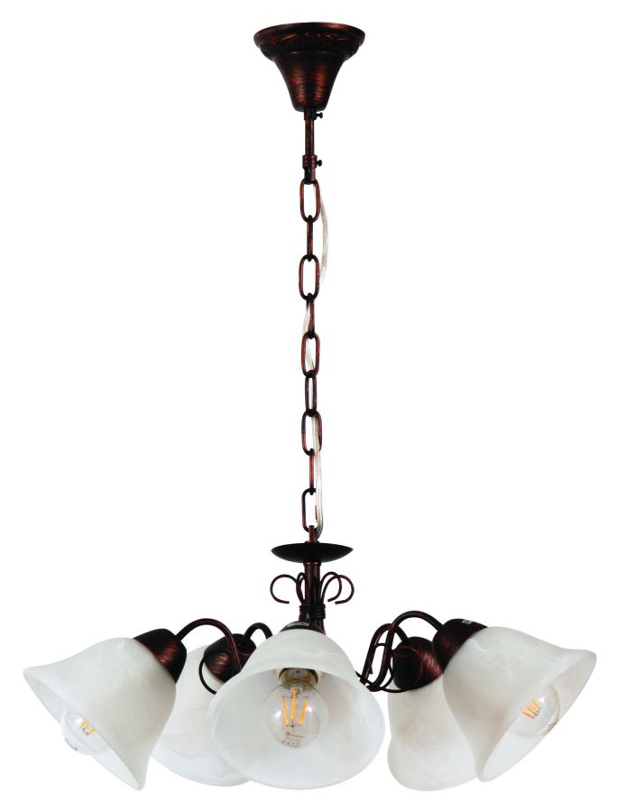 PDC 2261-5 BW# 5/Φ ΚΑΦΕ ΜΕ ΧΑΛΚΟ  1ΧΕ27 ARlight 0104298