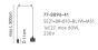 SE21-BR-10-BL1W-MS1 MAGNUM BRONZE Black Metal Shade Wall Lamp+ HOMELIGHTING 77-8896