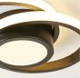 SE LED 26 IRINA BLACK CEILING 18W 3CCT WITH MEMORY 2 YEARS WARRANTY Ζ4 HOMELIGHTING 77-50473