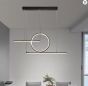 SE LED 100 LUFICET PENDANT BLACK 24W 3CCT 100x6x100cm IP20 220V 2 YEARS WARRANTY A2 HOMELIGHTING 77-50665