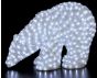 3D Φωτιζόμενη Ακρυλική Αρκούδα Με 750Led Λευκό Φωτισμό Και Μετασχηματιστή Ip44 ,55 X 40(H)cm Lianos L200-003W-3