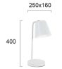 Πορτατίφ Λευκό Lyra Viokef 4153100