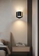 SE LED 4 MIZU BLACK WALL BATTERY LED LAMP RECHARCHEABLE 8x4,5cm 3,5w 2000mah 3CCT CHARGING TIME HOMELIGHTING 77-50591