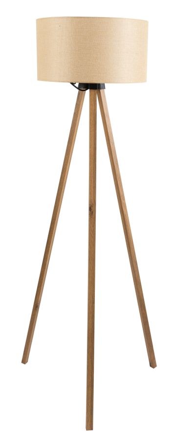 Φωτιστικό Επιδαπέδιο Τρίποδο Ø36cm MDF Εκρού FLT 6321-BG# ARlight 0163045