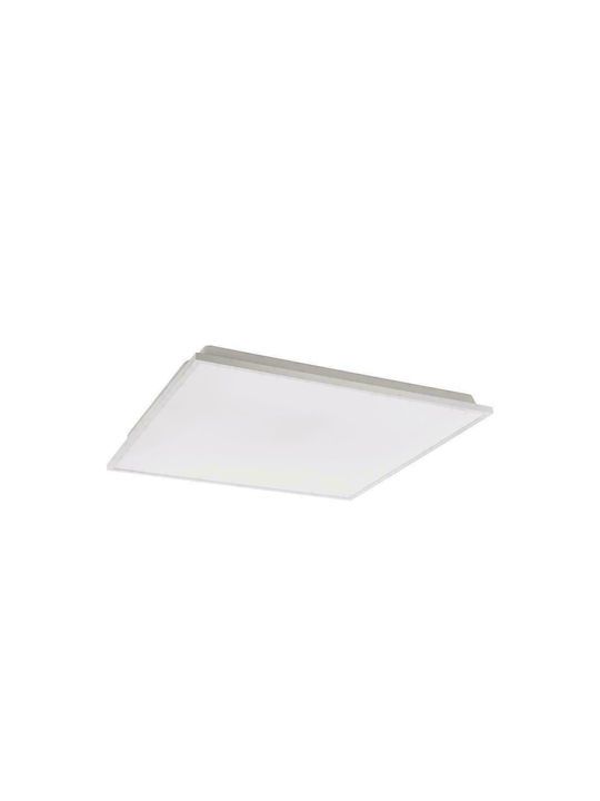 Eglo Herrora Τετράγωνο Χωνευτό LED Panel Ισχύος 31.8W με Ρυθμιζόμενο Λευκό Φως 59.5x59.5εκ. 99548