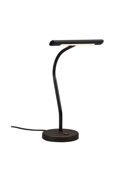 Φωτιστικό Γραφείου Επιτραπέζιο 18xmax15xH35εκ. Led 4w 400 lm 3000K Μέταλλο Black Matt Trio Lighting Curtis 579790132