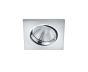 Σποτ Χωνευτό Χρωμέ Τετράγωνο 8xH5cm Led 5,5w 3000K 345lm Trio Lighting Pamir 650410106