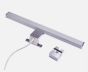 SE-NK-60 MULAN WALL LAMP NICKEL 60CM 3CCT 12W WITH MEMORY Δ2 HOMELIGHTING 77-50564
