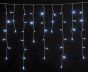144Led Ασύμμετρη Κουρτίνα Με Ηλιακό Πάνελ 8 Προγράμματα Και Μετασχηματιστή ip44 300 x 75(h)cm,Διάφανο Καλώδιο/Λευκό Λαμπάκι (Kelvin: 6.000 - 10.000) Lianos 63369