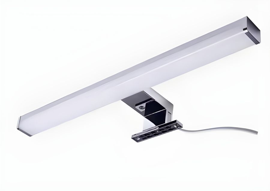 SE-NK-40 MULAN WALL LAMP NICKEL 40CM 3CCT 8W WITH MEMORY IP44 Δ2 HOMELIGHTING 77-50563
