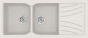 Sanitec Νεροχύτης 332 Classic 115×50 332-14-Metallic-Ice
