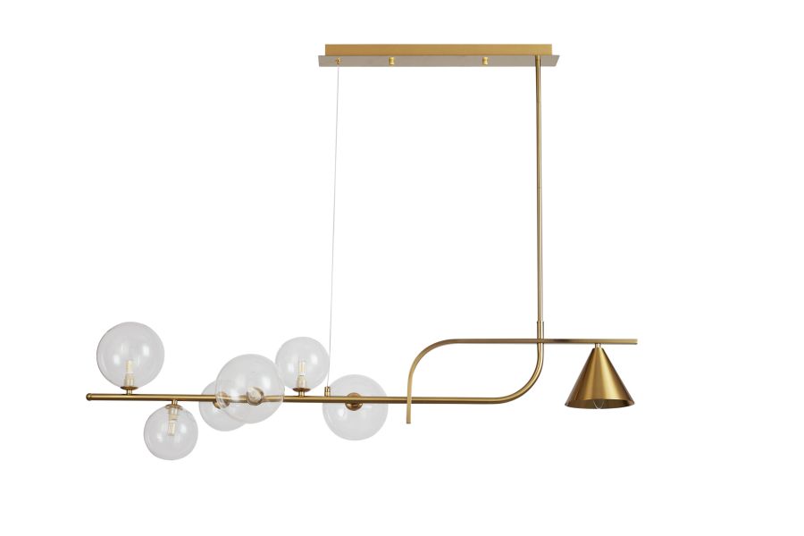 PDC 2047-2 # ΡΑΓΑ 6 ΓΛΟΜΠΟΥΣ ΚΑΙ 1 ΚΑΜΠΑΝΑ 6XG9+1XE14 ARlight 0104522