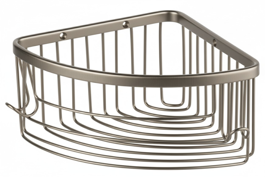 Σπογγοθήκη Γωνιακή Ματ Inox Bronze Art Σπογγοθήκες 1699-11-H