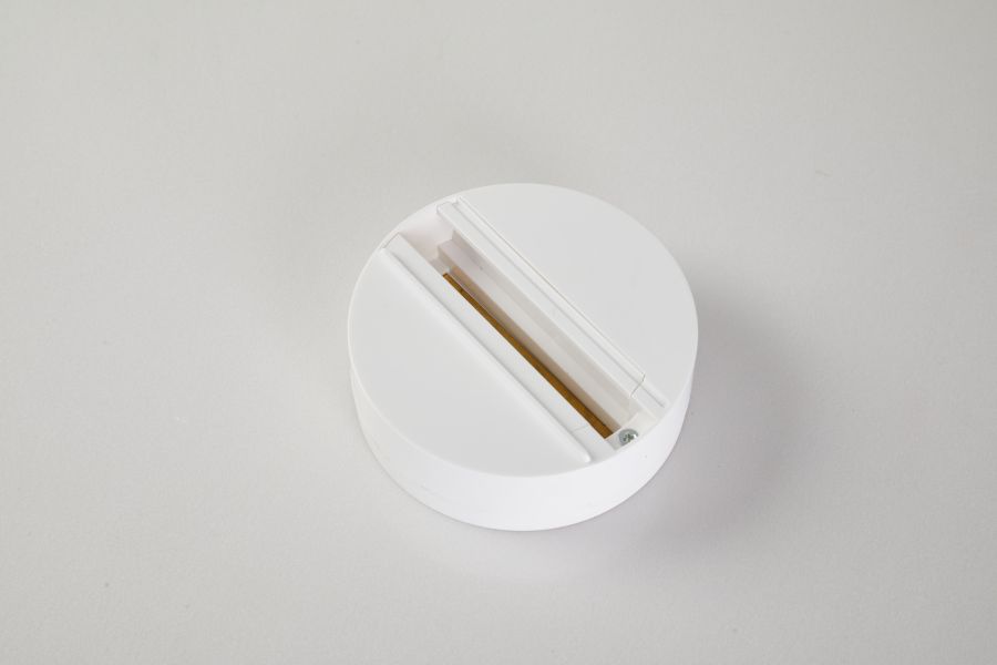 TRIO-CRB-WH-3PH TRIO CEILING ROSETTE WHITE 3PHASE D10x3cm 220-240V HOMELIGHTING 77-9108