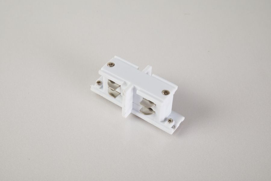 TRIO-SC-WH-3PH TRIO STRAIGHT CONNECTOR WHITE 3PHASE 3x3x8cm HOMELIGHTING 77-9112