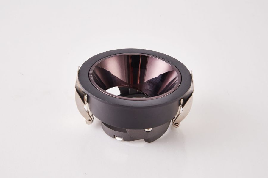 SE-SP-DL-R-BL CIELO SPOT COMPONENT RECESSED BLACK GU10 FOR HOLE 7cm. PAIRING WITH DEPO OR CANNO HOMELIGHTING 77-9239