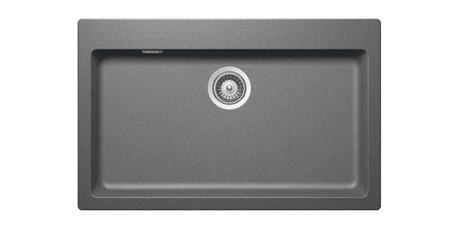 Νεροχύτης Ένθετος 79*50 εκ.Γρανίτης Croma Schock Cristalite Manhattan 30080-1441