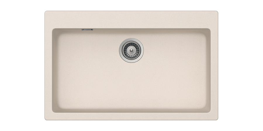 Νεροχύτης Ένθετος 79*50 εκ.Γρανίτης Everest Schock Cristalite Manhattan 30080-1511