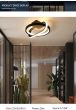 SE LED 21 ARLO BLACK AND GOLD CEILING 16W  3CCT WITH MEMORY 2 YEARS WARRANTY Ζ3 HOMELIGHTING 77-50472