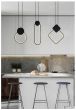 SE LED 20 ELLO BLACK PENDANT 15W 3CCT WITH MEMORY 2 YEARS WARRANTY Δ1 HOMELIGHTING 77-50488