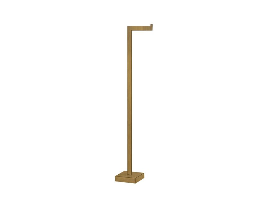 Καλόγερος Χαρτοθήκη Επιδαπέδια W120 x D120 x H830mm Ορείχαλκος Sanco Bronze Mat 0553-M25