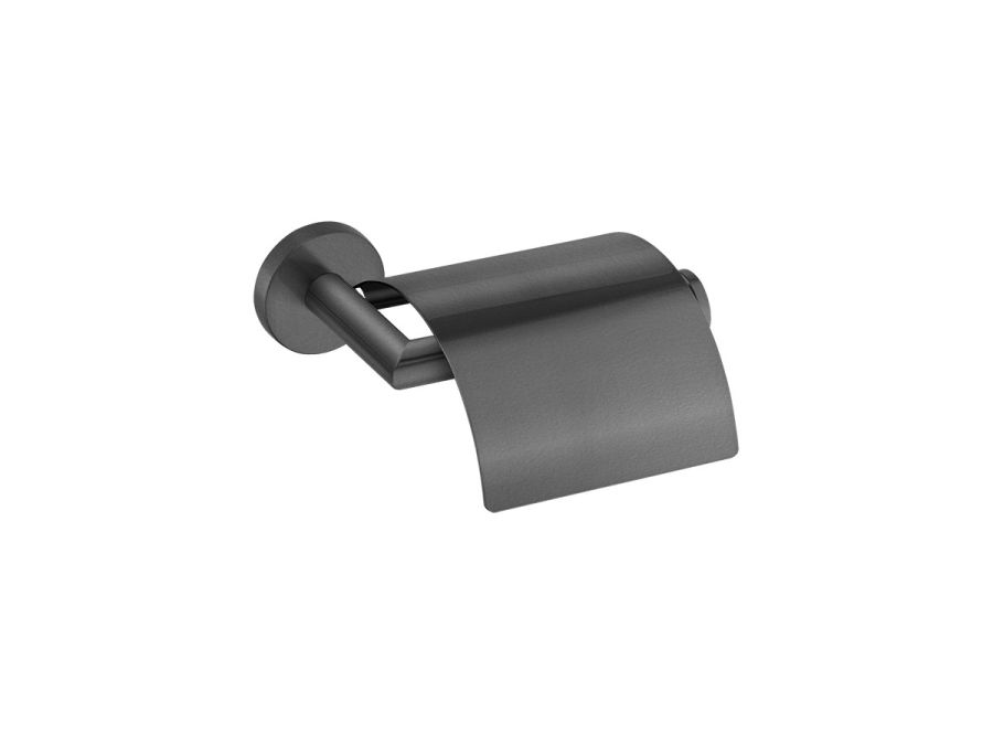 Χαρτοθήκη με καπάκι Sanco Corner Graphite Dark 22707-122 