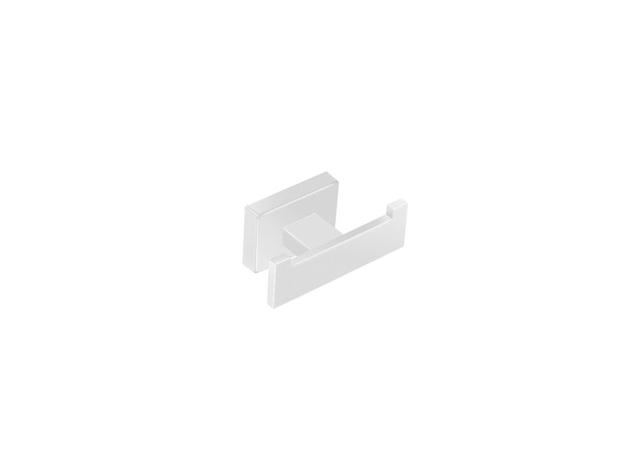Άγκιστρο Διπλό Sanco Enigma White Matt 26118-M101