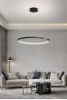 SE LED 80 STELINA PENDANT BLACK 80-60-40cm 84w 3CCT IP20 220V 2 YEARS WARRANTY A1 HOMELIGHTING 77-50637