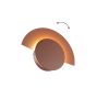 Φωτιστικό Τοίχου Καφέ Sunrise Viokef 4352901