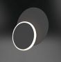 SE LED 25 LONA WALL LAMP BLACK 10W 3CCT 25x5cm IP20 220V 2 YEARS WARRANTY Z3 HOMELIGHTING 77-50633