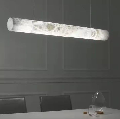 SE LED 120 GRAMMICO MARBLE PENDANT 10x120cm 24w 1200lm 3CCT WITH CONTROL 2YEARS WARRANTY HOMELIGHTING 77-50586