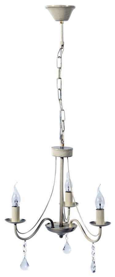 PDC 2188-3 AG 3/Φ ΟΛΛΑΝΔΕΖΑ ΕΚΡΟΥ ΜΕ ΧΡΥΣΗ ΠΑΤΙΝΑ & ΚΡΥΣΤΑΛΛΑ 3ΧΕ14 ARlight 0104274