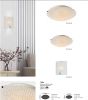 16325-YL-3 TALIN GLASS CEILING B3 HOMELIGHTING 77-3642