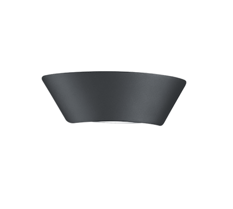 Επιτοίχια Απλίκα Ανθρακί Up-Down 23xH7cm Εξ.Χώρου IP54 LED 2w 3000K 200lm Trio Lighting Sacramento 227860242