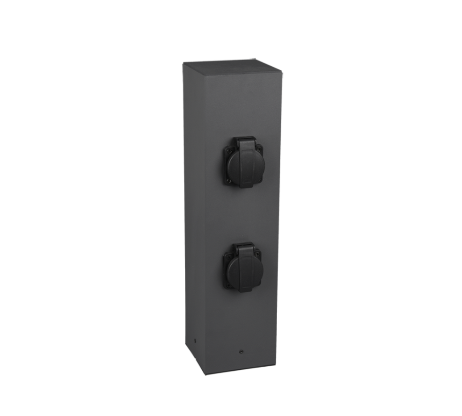 Πολύπριζο Κήπου Ανθυγρό IP54 Anthracite Trio Lighting Poller 9964-42