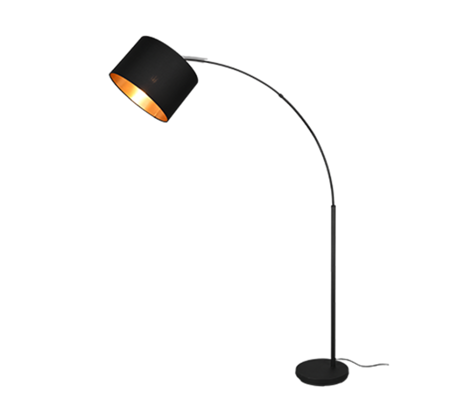 Φωτιστικό Δαπέδου Μαύρο Ματ 35xH171cm 1xE27 Trio Lighting Bolivia R40081080