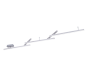 Πλαφονιέρα Οροφής 24,2xH12cm Νίκελ Ματ Led 23w 3000-5000K 2200lm Εφαρμογή Wiz Trio Lighting Melby 651210507