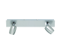 Michael Μονό Σποτ με Ντουί GU10 σε Ασημί Χρώμα Trio Lighting 803000107
