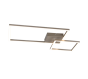 Πλαφονιέρα Οροφής 63xH7cm Led SMD 25w 4000K 3000lm Nickel Matt Switch Dimmer Trio Lighting Padela R62642407