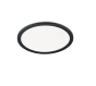 Πλαφονιέρα Οροφής Μαύρο Ματ 40xH3cm LED 22w 3000K 2700lm Switch Dimmer Trio Lighting Camillus R62922432
