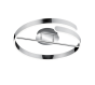 Φωτιστικό Πλαφονιέρα Οροφής Χρωμέ 50xH13cm Led 37w 4500lm 4000K Switch Dimmer Trio Lighting Parma R67071106